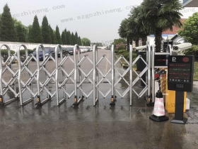 上海市金山區(qū)漕廊公路車牌識別